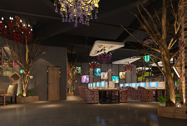 長沙網(wǎng)咖裝修設計要注意什么