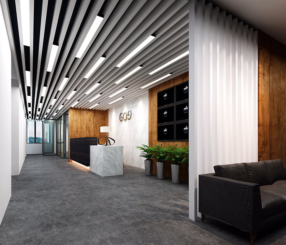 為什么辦公室裝修要用玻璃隔斷